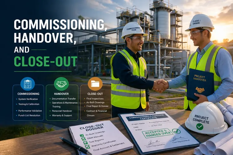 PENYERAHAN, PENYERAHAN, DAN PENUTUPAN