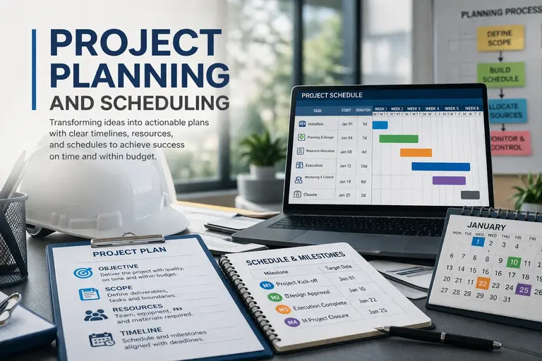 PERENCANAAN DAN PENJADWALAN PROYEK
